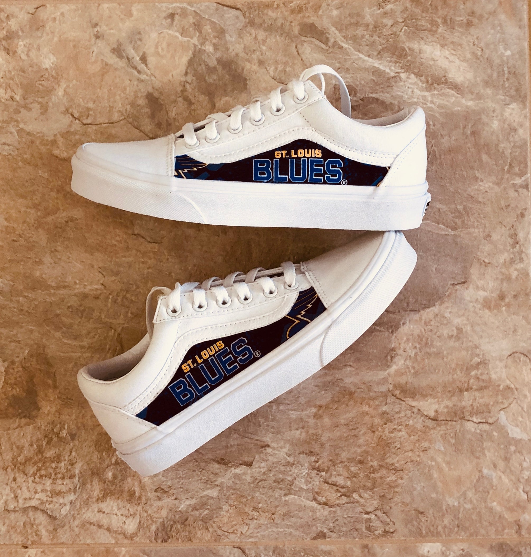 Buy St. Louis Blues Custom Themed Shoes Sneakers for True Fan