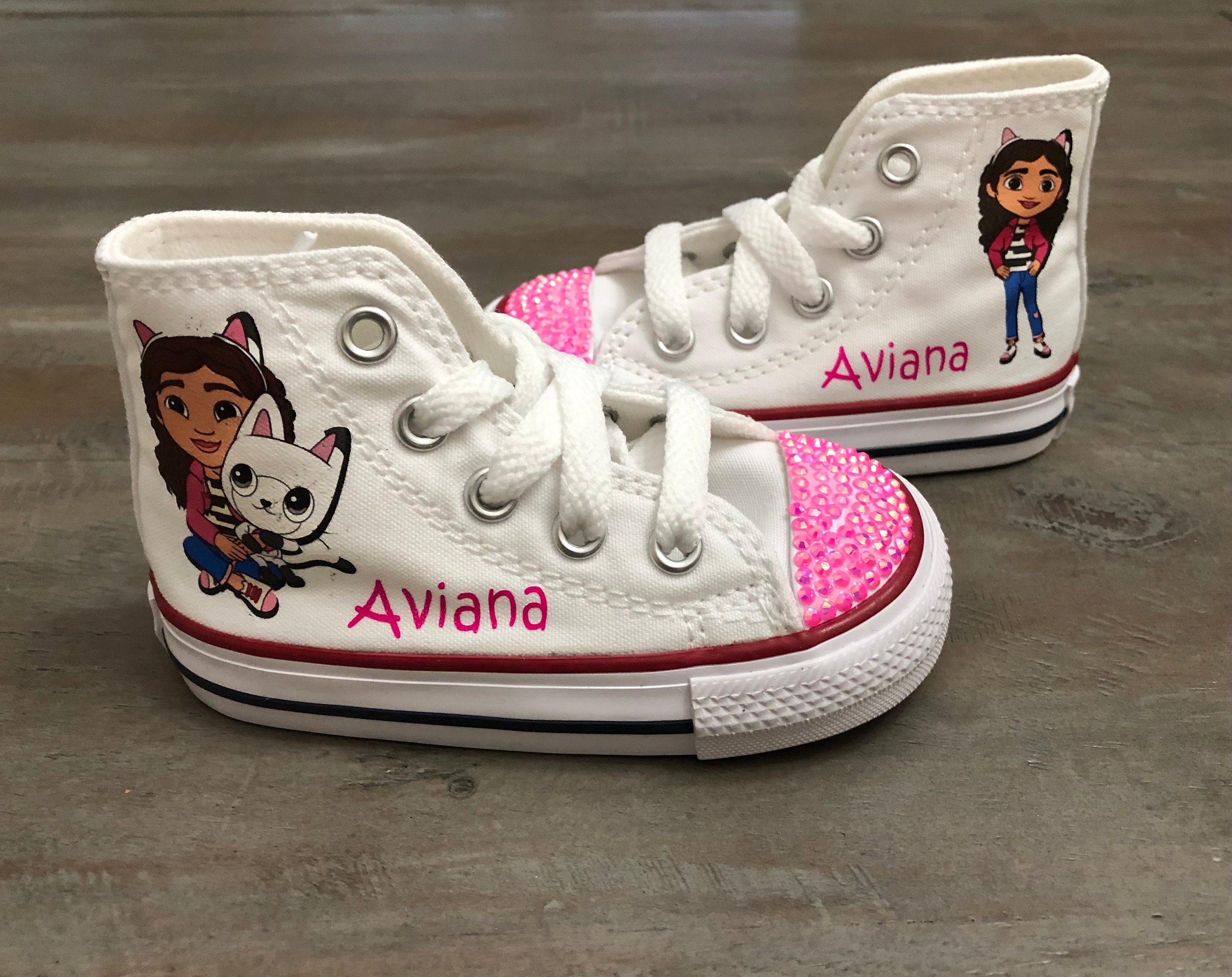 Gabbys Dollhouse Inspired High Top Converse Sneakers Gabbys Etsy Canada