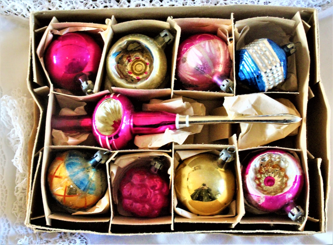 1940s Christmas Ornaments 
