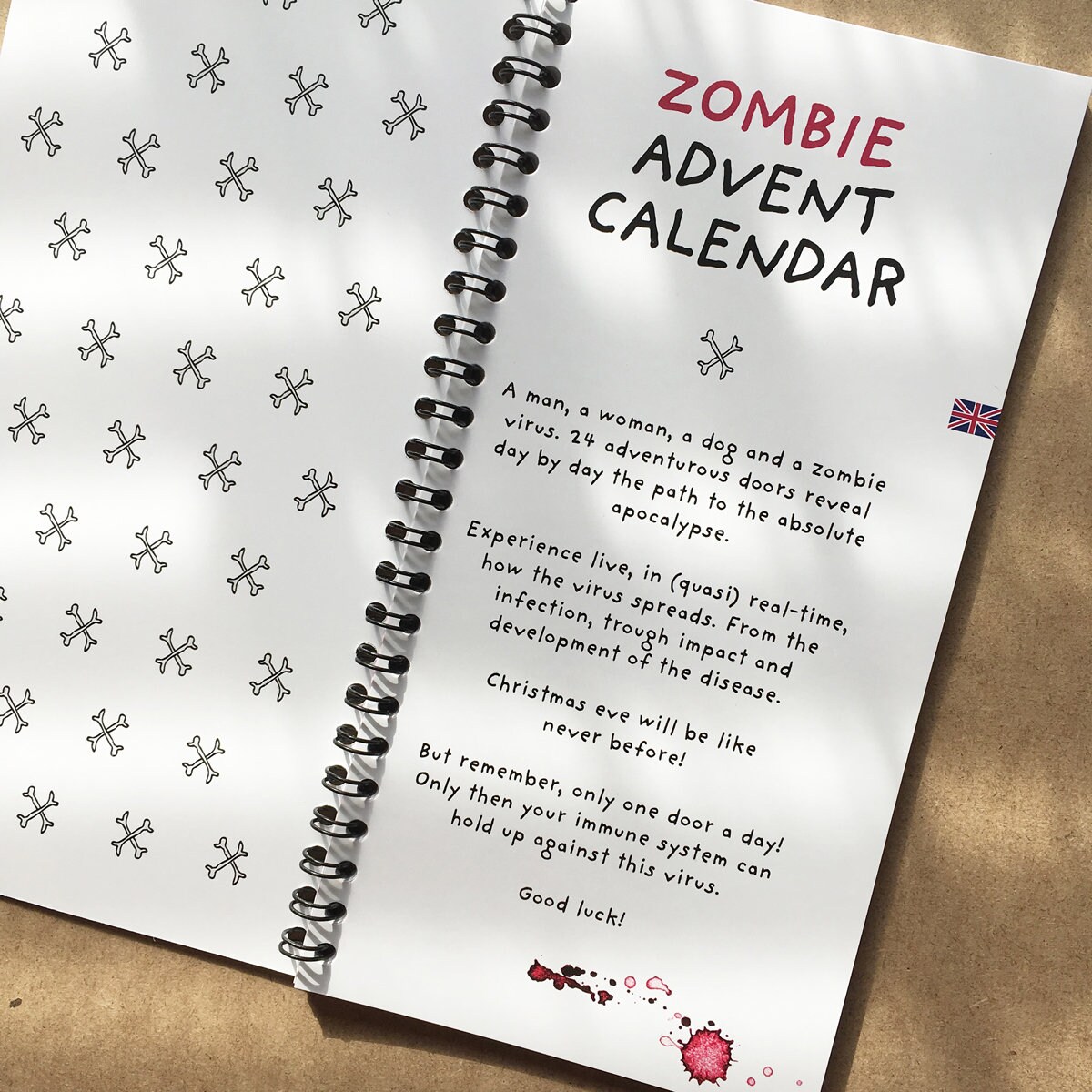 ZOMBIE Advent Calendar for Men Women & Pugs Customize Your Etsy