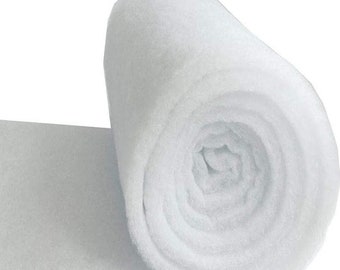 60'' Wide Polyester Dacron Batting Padding 3/4" Loft (Thick)