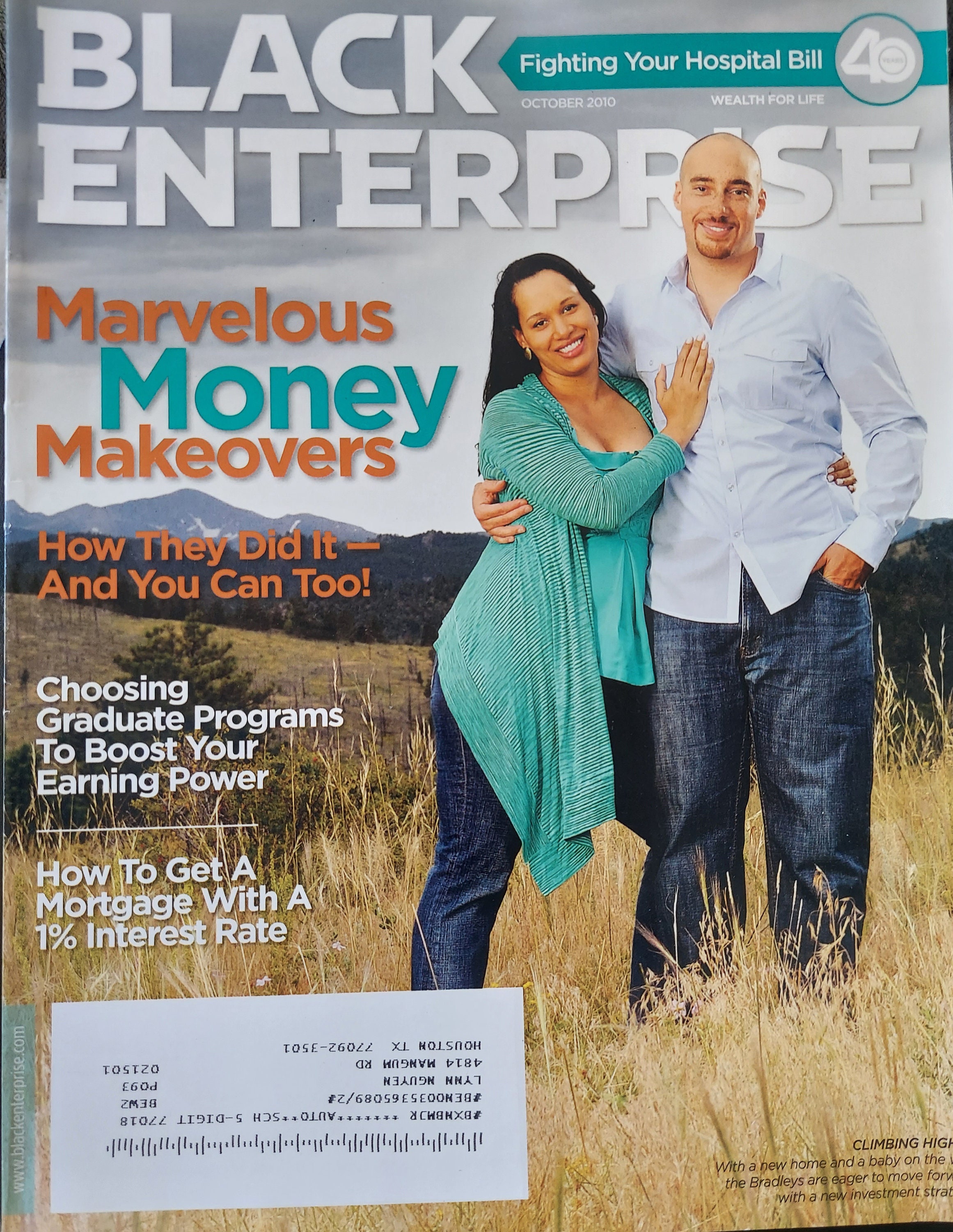 Year 2010, Black Enterprise Magazine Wealth for Life - Etsy