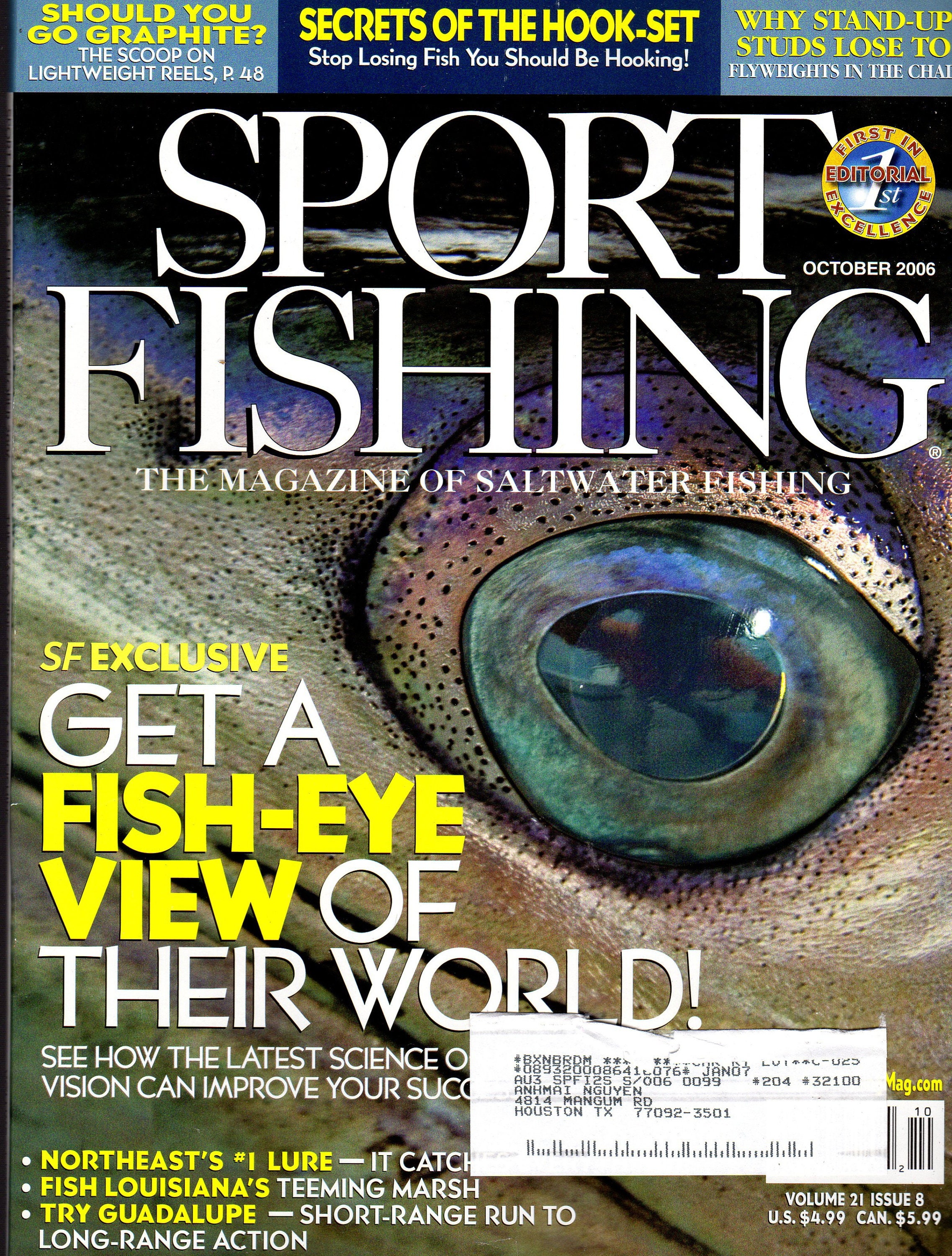 Year 2006, Sport Fishing Magazine - Etsy