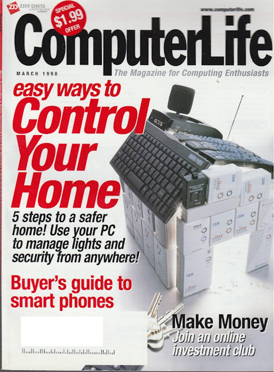 Computer Life Magazine March 1998 Etsy
