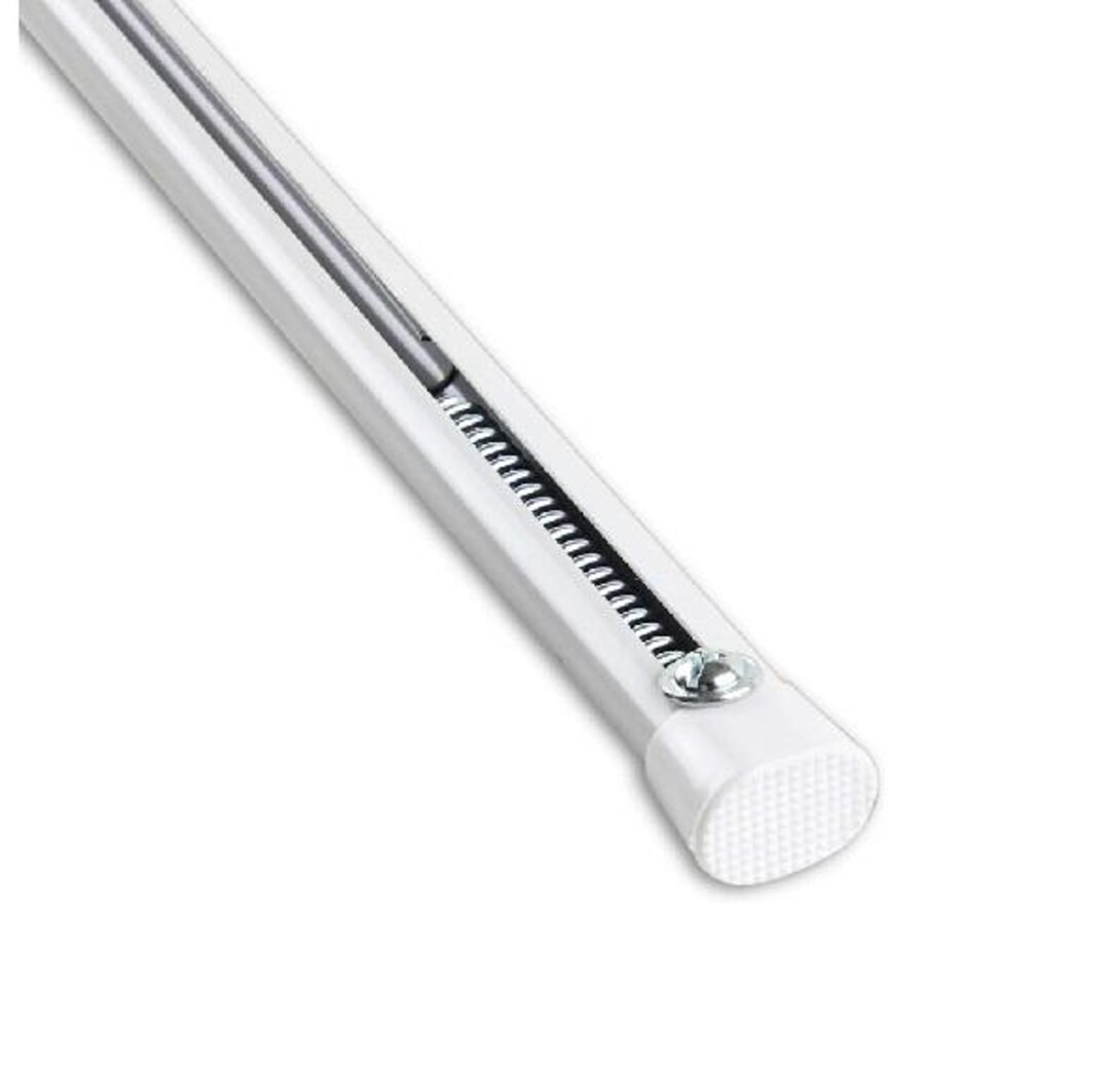 Spring Tension Curtain Rods With Adjustable Width - Etsy