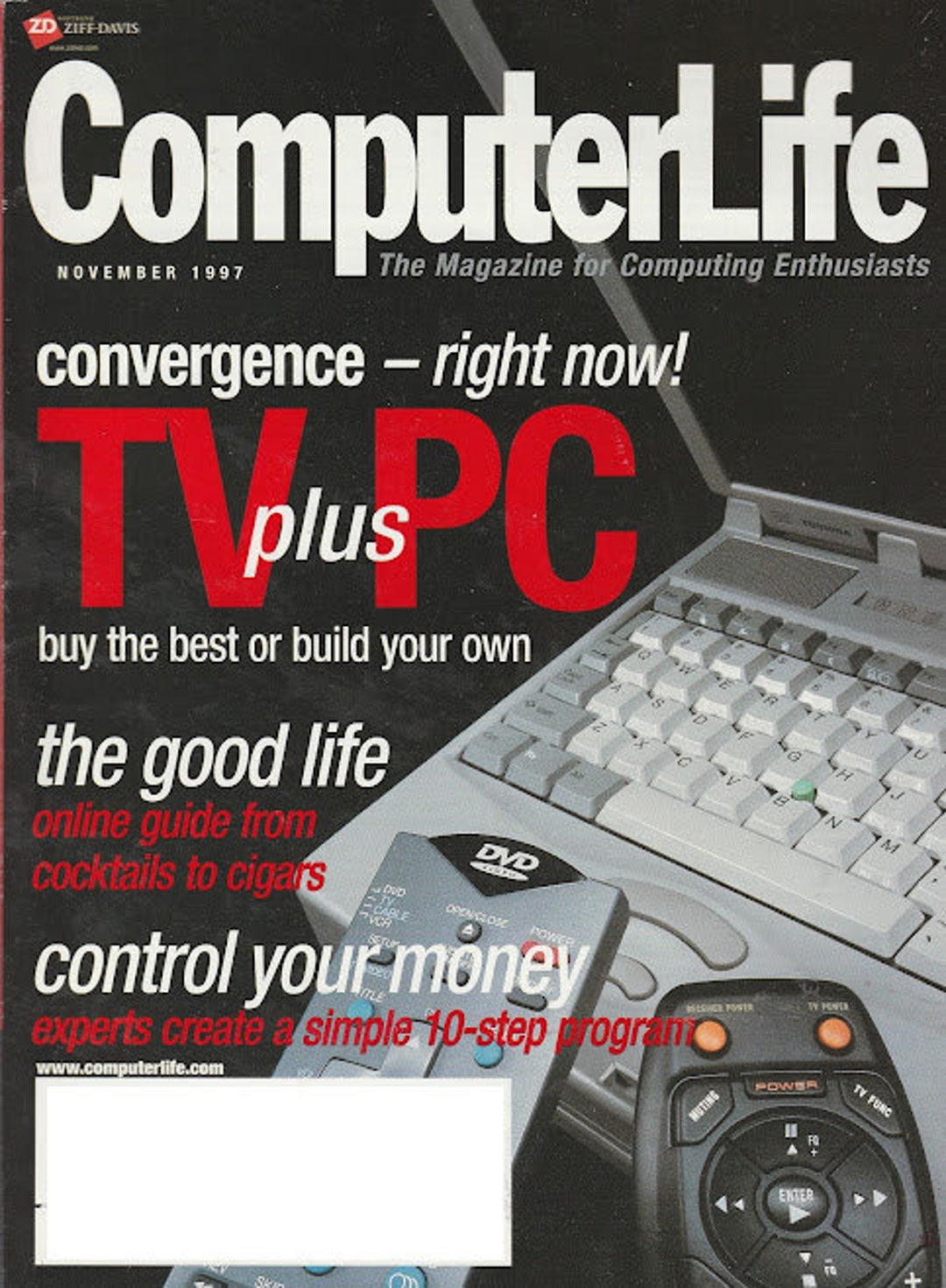 Computer Life Magazine November 1997 Etsy