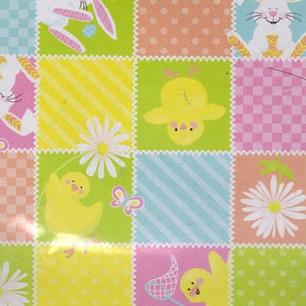 Vinyl Easter Tablecloth Etsy