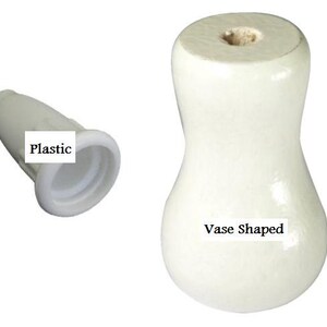 Cord Tassels Cord Drop Cord Pull Shades Plastic Vase shaped DIY