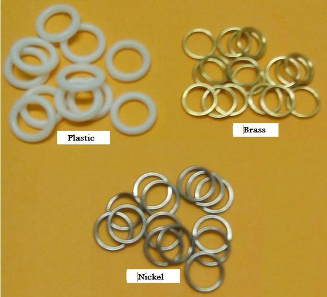 DIY Sewnon Plastic Brass Nickel Rings for Roman Shades Etsy