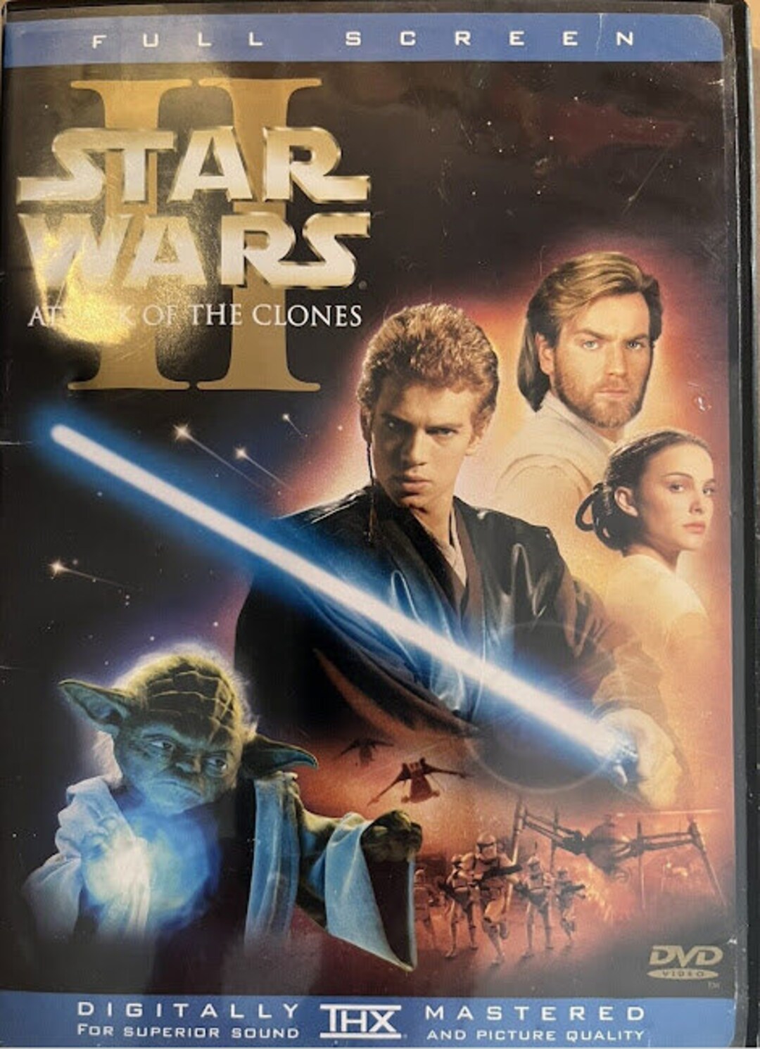 Vintage Star Wars Episode II: Attack of the Clones, Full Screen, 2