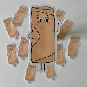Sticker - Lumpia Girl | Philippines, Filipino, Pinoy, Filipino Food, Tagalog
