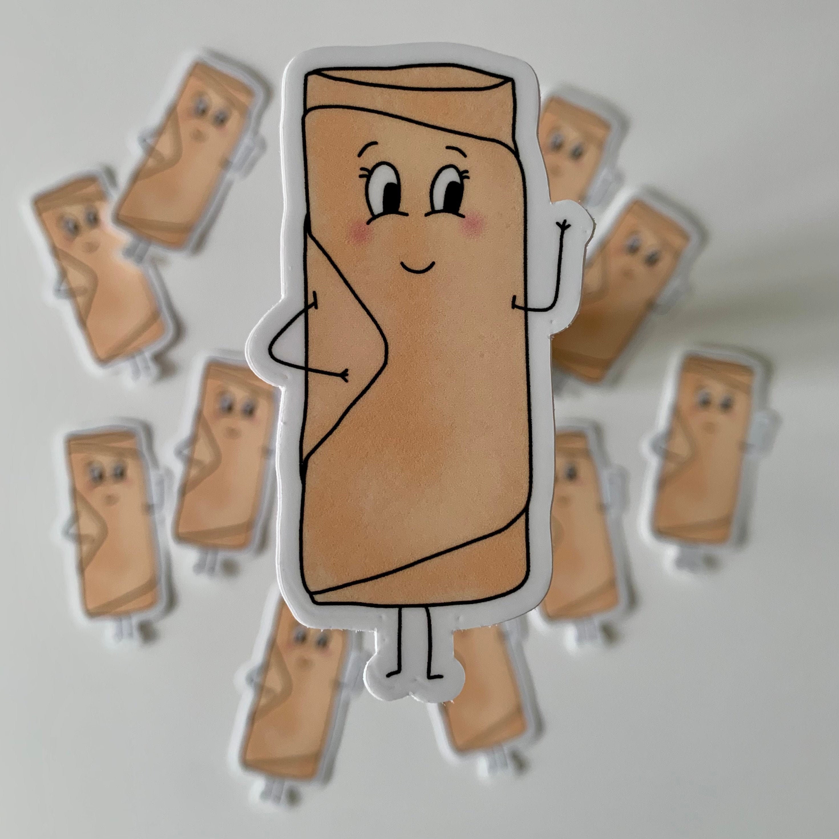 Sticker - Lumpia Girl | Philippines, Filipino, Pinoy, Filipino Food, Tagalog