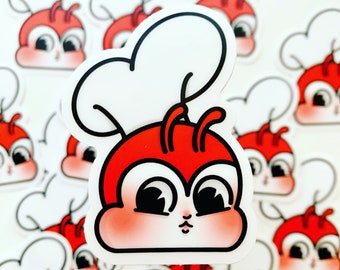 Clear Sticker - Jollibee I Chicken Joy, Filipino, Philippines
