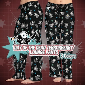 Day Of The Dead Terrorberry Lounge Pants