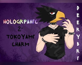 Edgy Bird Boy 2&quot; Charm