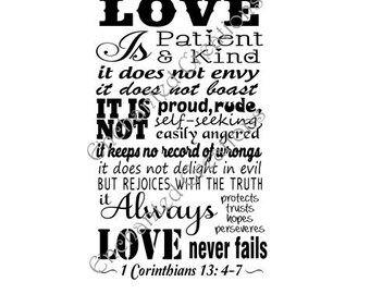 Download Love Is Patient Svg Etsy