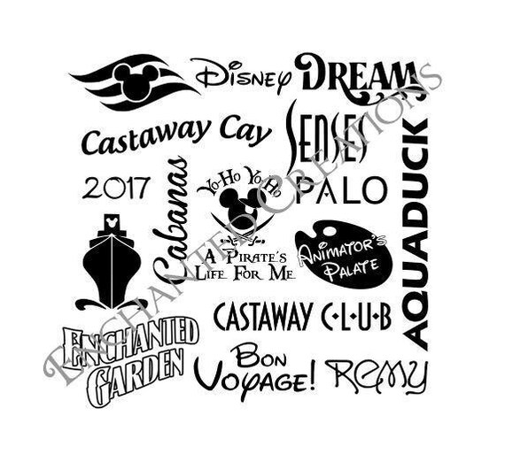 Download SVG file Disney Dream Subway Art | Etsy