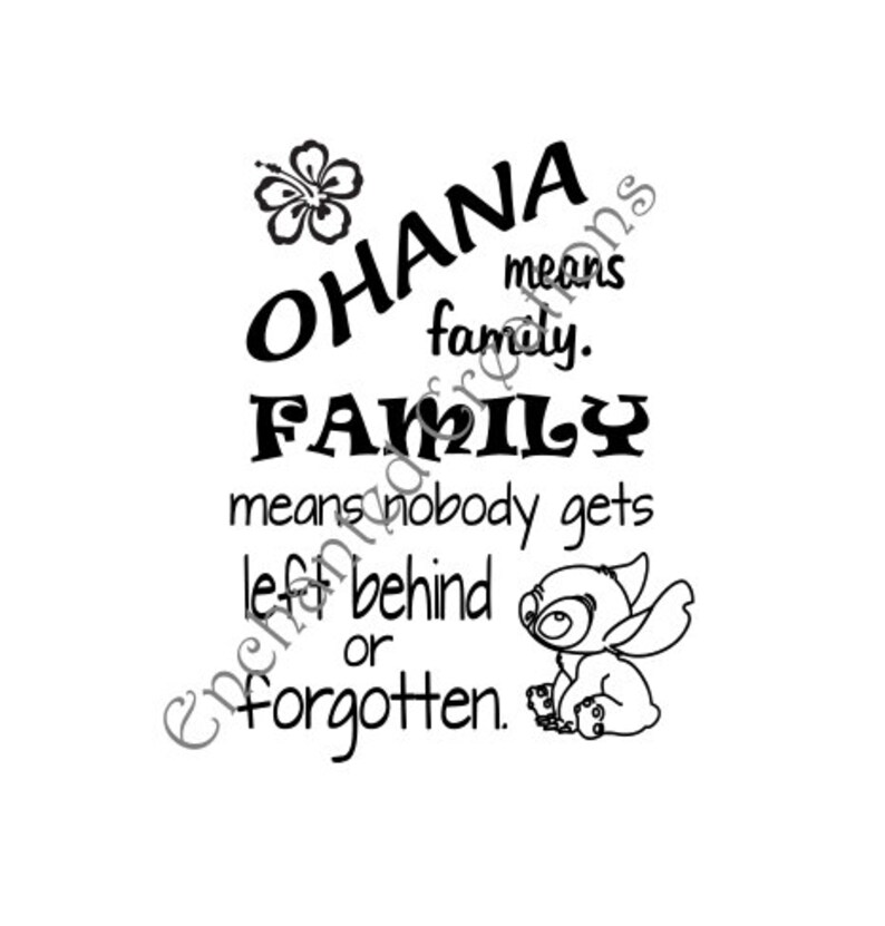 Free Free 126 Ohana Means Family Svg Free SVG PNG EPS DXF File