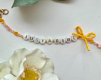 Sólo una chica - Pulsera de cuentas de Emma Woodhouse / Emma Jane Austen