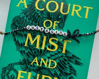 Just a Girl - Feyre | ACOTAR beaded bracelet