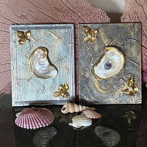 Unique Seashell Art, Costal Decor,Beach Decor.