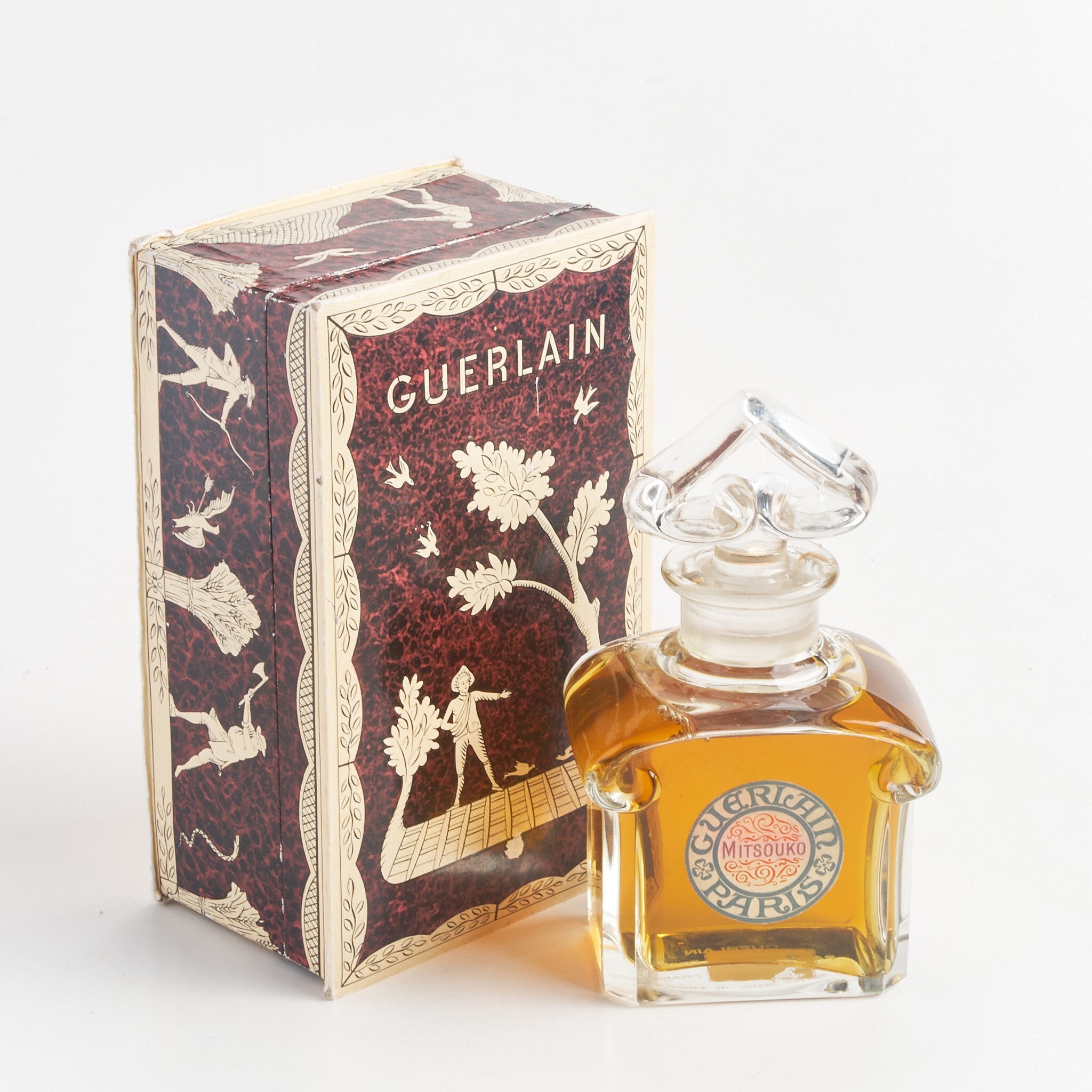 GUERLAIN Mitsouko ボックス付き　ヴィンテージ　ゲラン　ミツコ Rare Guerlain Mitsouko 7.5ml 1/4 oz fl.oz Parfum Champs