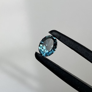 1ct Oval Teal Sapphire, Natural Teal Sapphire, Custom Cut Teal Sapphire, Loose Teal Sapphire