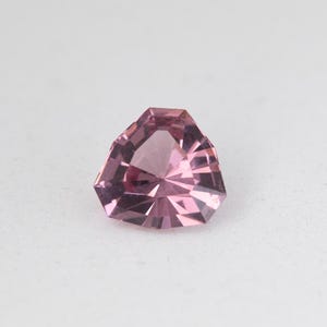 2.11ct GIA Certified Pink Malaya Garnet: Shield Cut Pyrope-spessartine ...