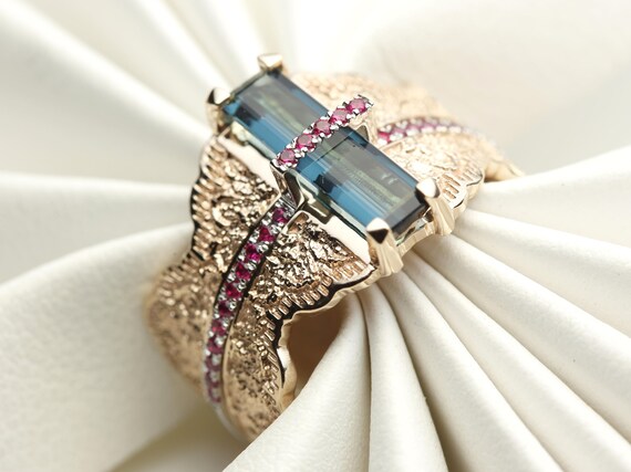 Etsy outlet tourmaline ring