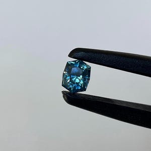 0.86ct Montana Sapphire, Teal Sapphire, Hexagon Teal Sapphire, Natural Teal Sapphire, Natural Montana Sapphire, Geometric Montana Sapphire