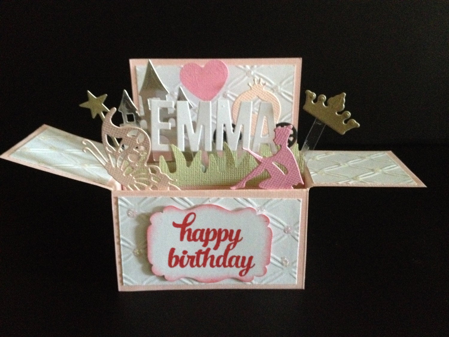 handmade-3d-birthday-card-in-a-box-little-princess-etsy