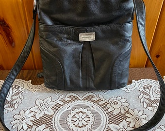 Vintage Black Stone Mountain Handbag