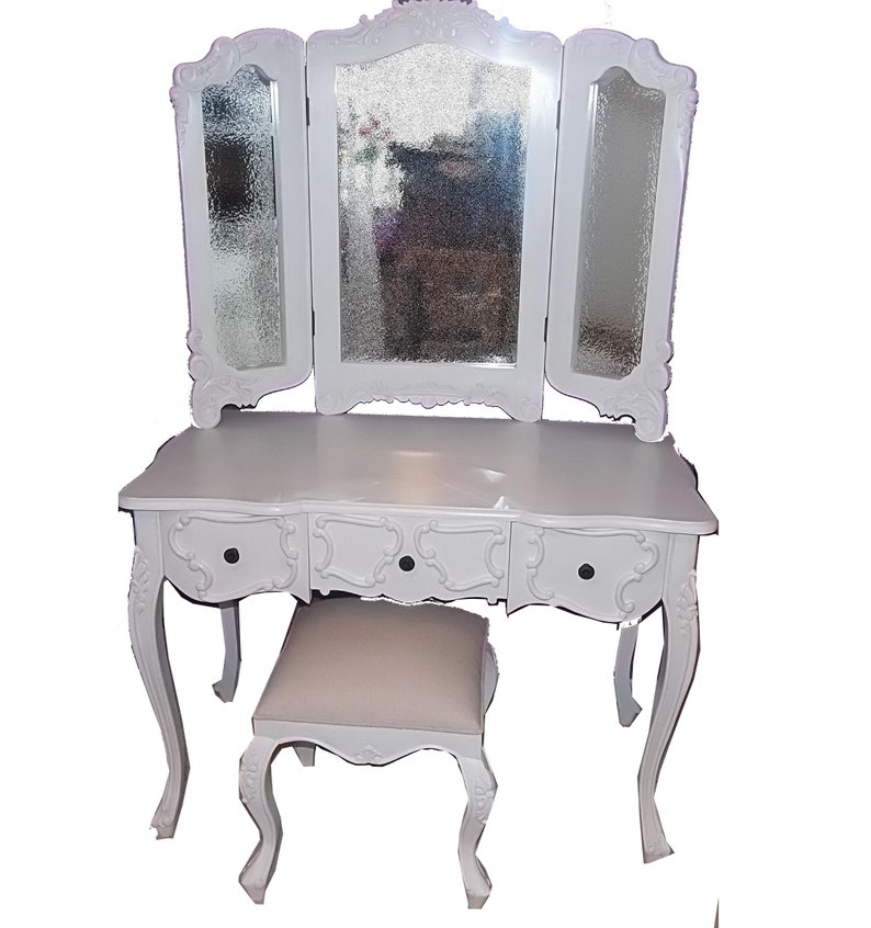 Dressing Table and Stool - Etsy