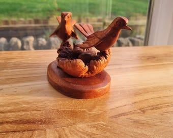 Bird statue