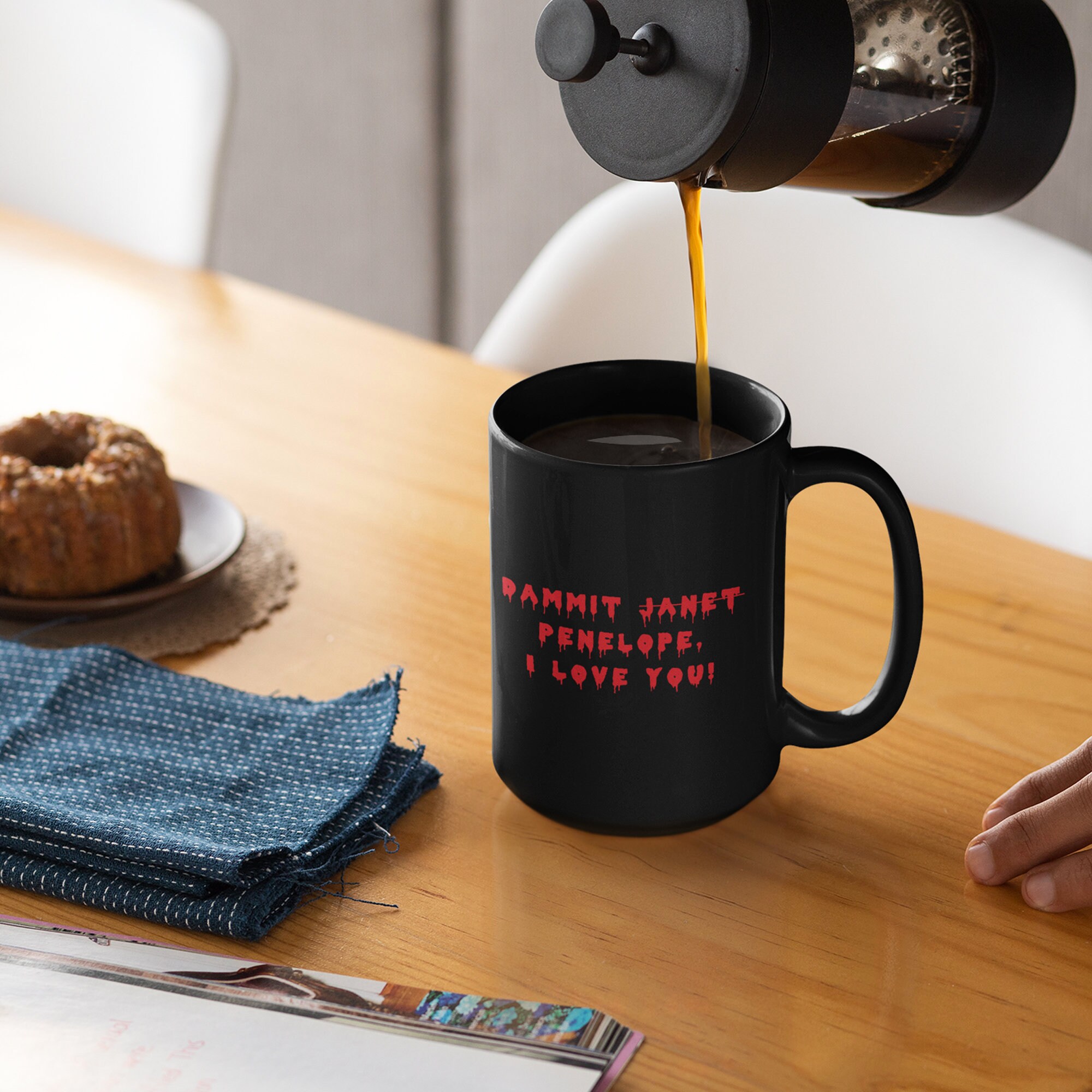 Custom Rocky Horror Mug Personalized Couples Gift Dammit Etsy