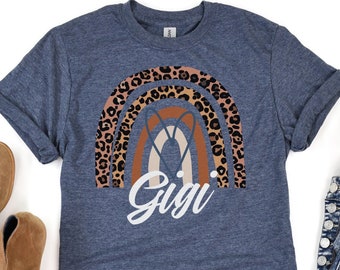Gigi-skjorta, Gigi Life-skjorta, Leopardmönstrad Gigi-skjorta, Leopardmönstrad Gigi-t-shirt, Mors dag-skjorta, Mors dag, Mors dag-t-shirt, Julskjorta