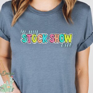 Stock Show Shirt, Farm Life Shirt, Show Mom Tee, Fair Life, Livestock Tee Pig Shirt, Lamb Goat Shirt, Clover Lamb Goat Dairy Cow Tee
