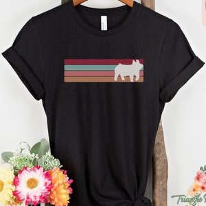 Show Pig Shirt Show Pig Tee Livestock Tee Stock Show T-shirt Show Gilt Tee Thank a Farmer Duroc Tee Livestock Graphic Tee Stock Show Life