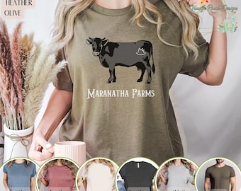Custom Brand Cattle Company T-shirt, personalized Cow Brand Shirt