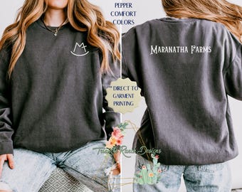 Sudadera con capucha de marca de ganado personalizada con colores cómodos en la parte delantera y trasera, top de marca de vaca de rancho, jersey de ganado, marca de ganado personalizada, regalo de granja