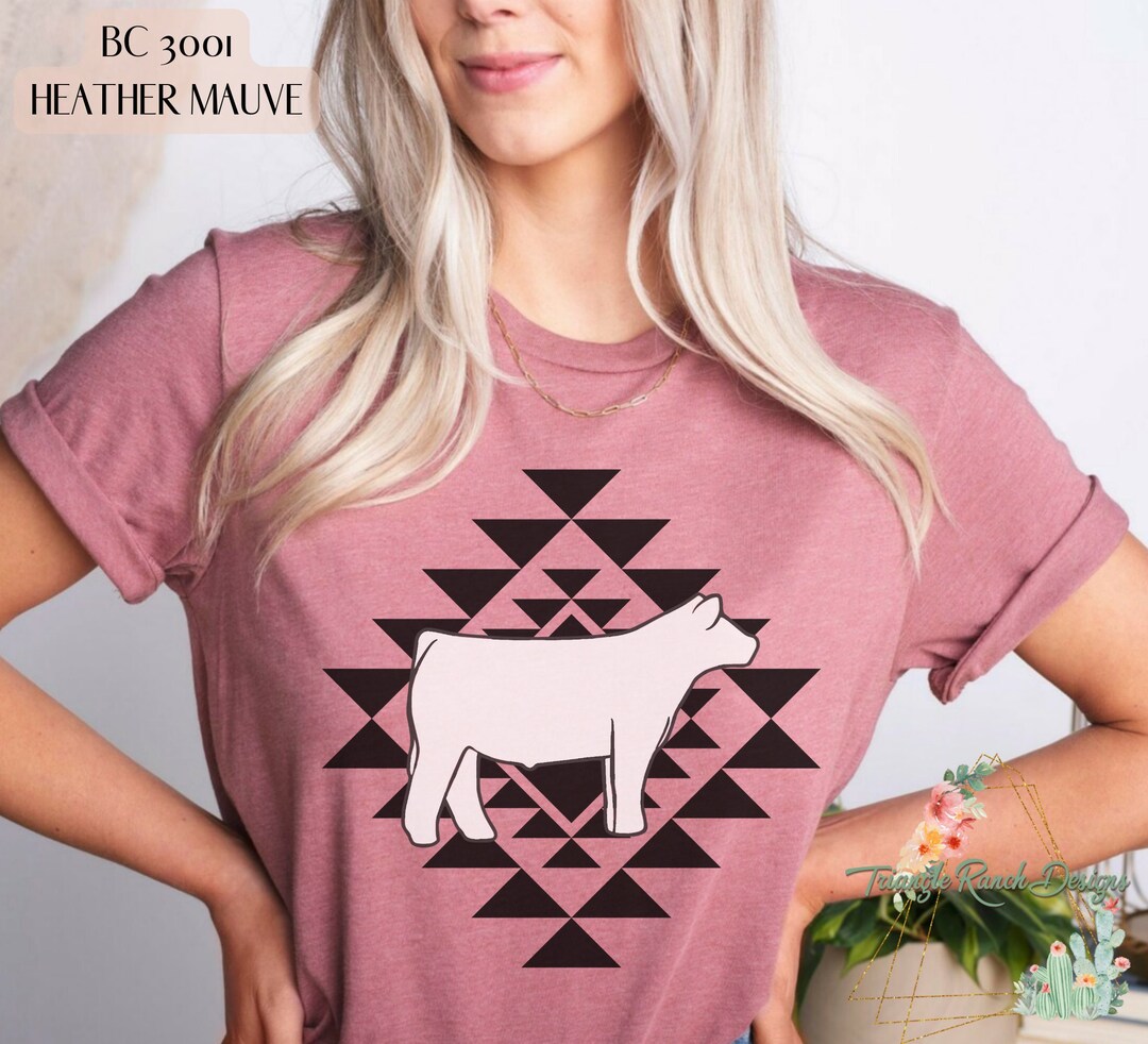 Show Steer Tee Show Steer Tee Livestock Tee Stock Show Tee Etsy