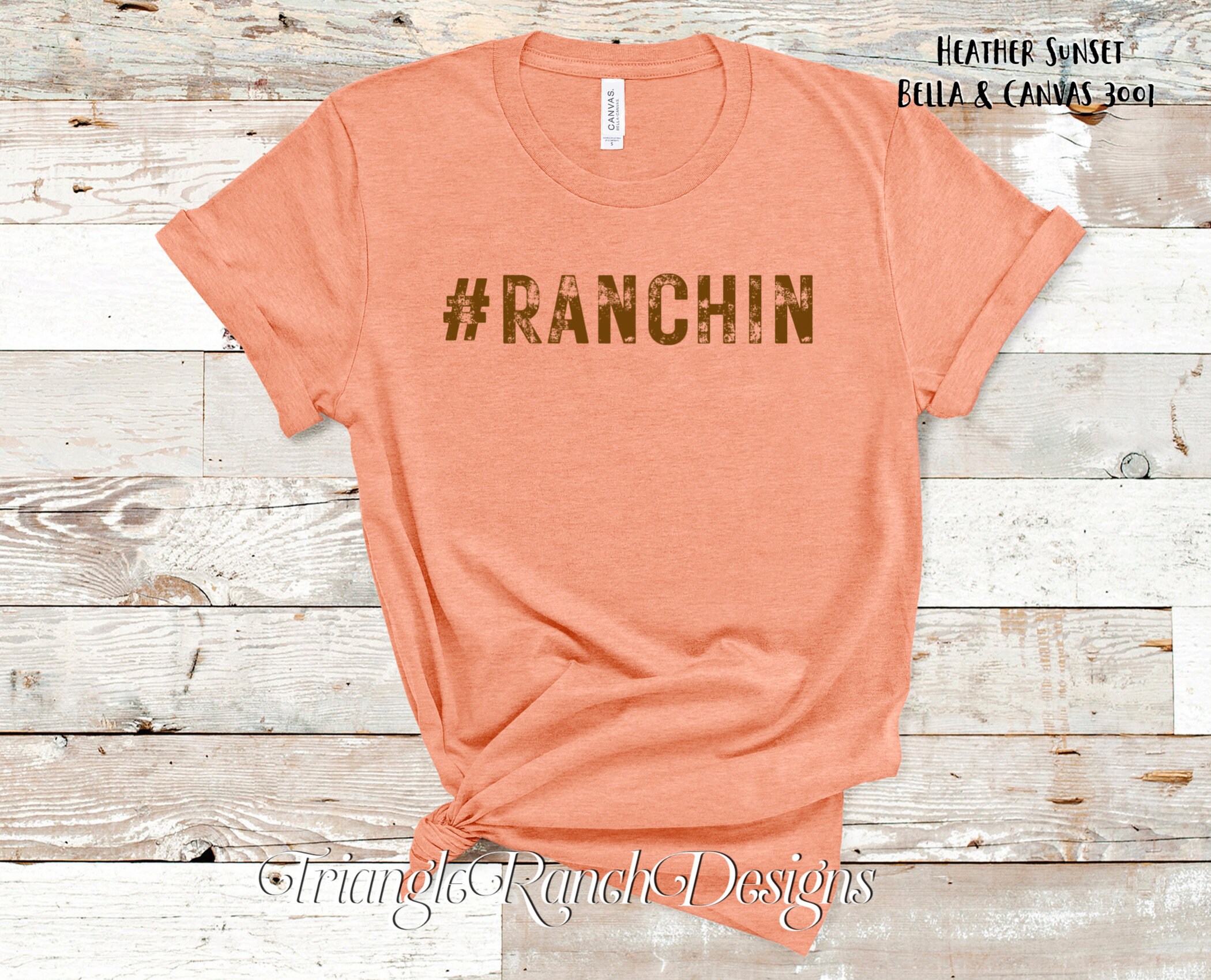 Just Ranchin Vintage Rope Tee