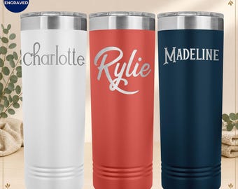 Gepersonaliseerde drinkbeker met ijskameelmotief, lasergegraveerde beker, beker met eigen naam, roestvrijstalen beker van 650 ml, gepersonaliseerde reisbeker als cadeau