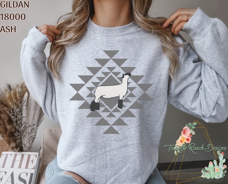 Show Lamb Sweatshirt Show Lamb Tee Livestock Stock Show Tee Sheep