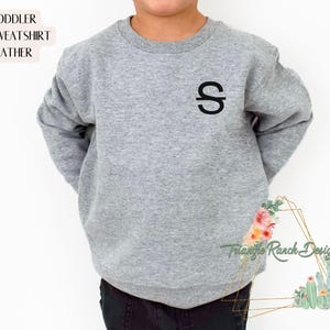 Toddler Cattle Brand Sweatshirt, Ranch Cow Brand Top, Cattle Pullover, Custom Cattle Brand, Your Brand Shirt, Farm Logo Sweatshirt