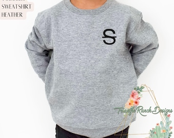 Sudadera con la marca de ganado para niños pequeños, camiseta con la marca de vacas del rancho, suéter con la marca de ganado, camiseta con la marca de ganado personalizada, sudadera con el logotipo de la granja