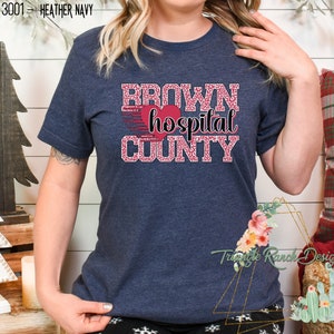 Personalized Hospital Staff Unisex T-shirt, Nursing Staff Tee, Group Hospital Shirt, Custom Hospital Staff Gift
