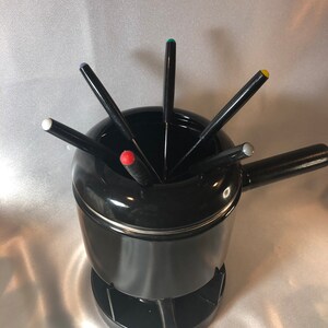 Fondue Set; 11 pcs;  skewers, pot