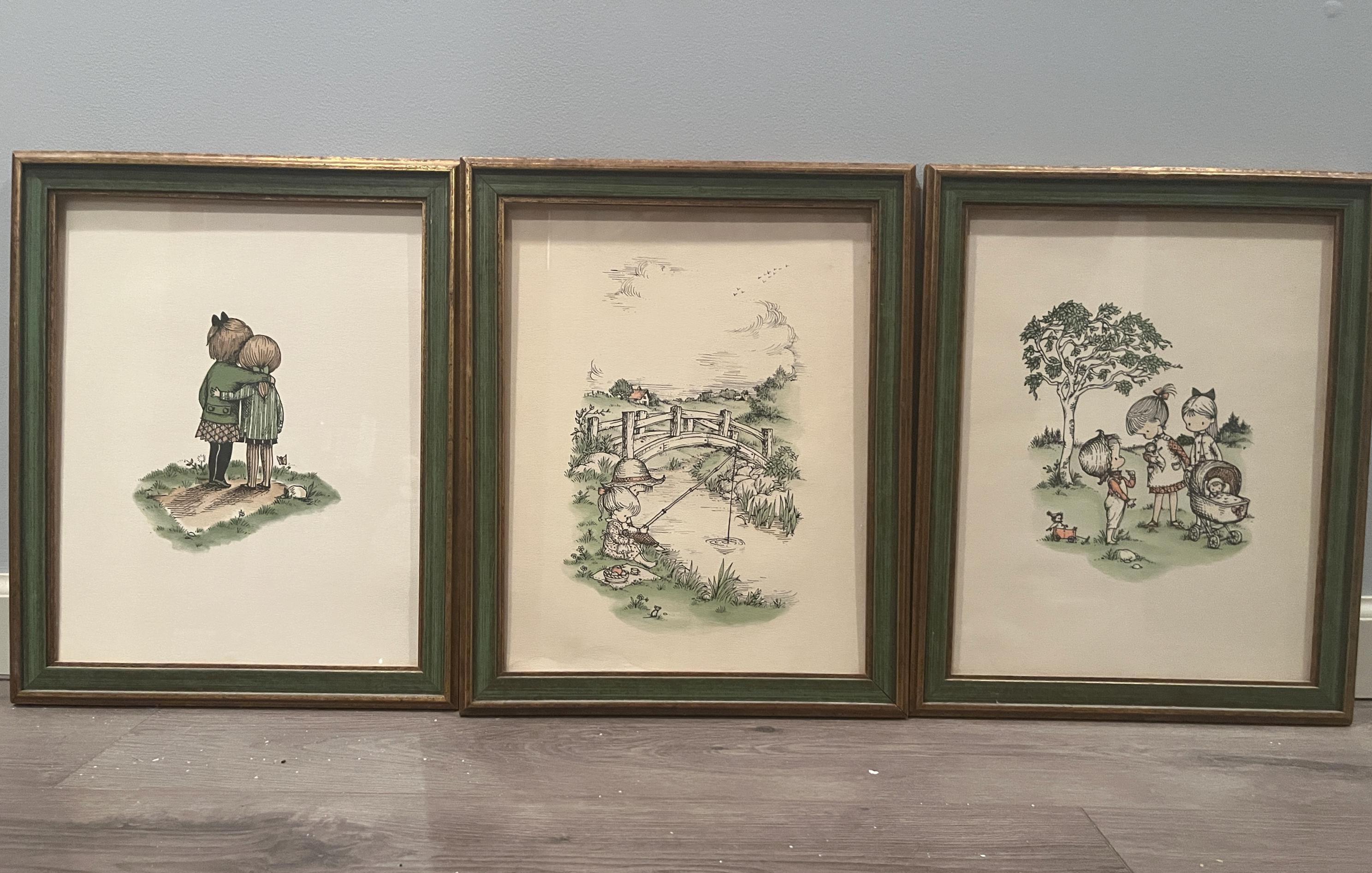 Joan Walsh Anglund Sampler Prints; Friend; Love; Christmas; Spring