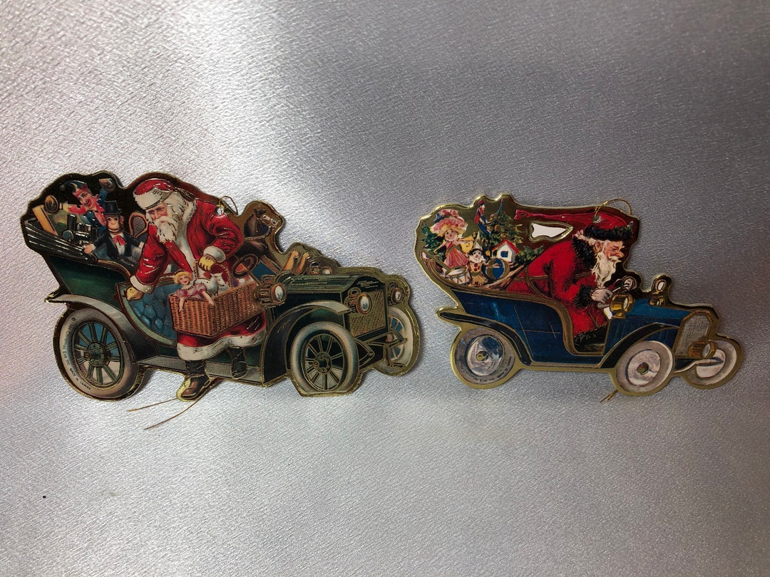 Vintage Cardboard Cutout Ornaments Merrimack Publications Etsy